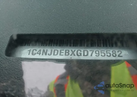 2016 Jeep Compass High Altitude Edition from USA, damaged, VIN 1C4NJDEBXGD795582